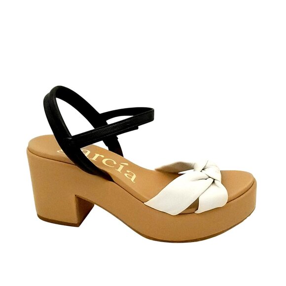 Pedro Garcia Platform Sandal Womens 7 Retro 60s Chic Designer Summer Comfort - Picture 1 of 11